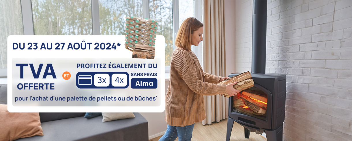 Jusqu'au 27 août, profitez de la tva offerte et du 3x et 4x sans frais